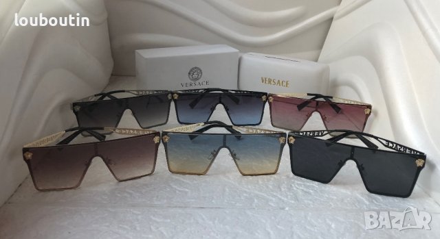 Versace мъжки слънчеви очила маска Дамски слънчеви очила унисекс, снимка 12 - Слънчеви и диоптрични очила - 38762619