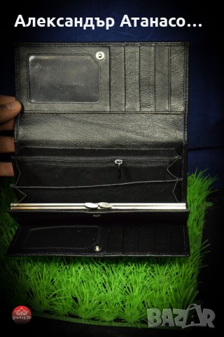 Персонализирано дамско портмоне от италианска ЕСТЕСТВЕНА КОЖА, снимка 3 - Портфейли, портмонета - 30568269