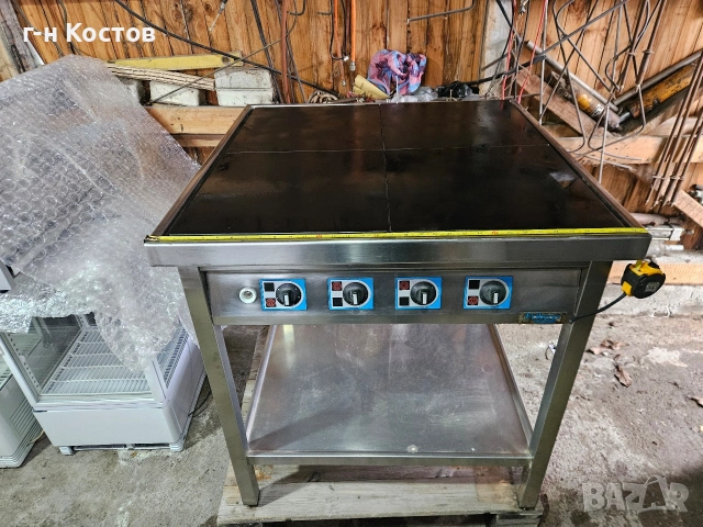 Електрически Котлони на база от земята 4 плочи чугунени 40/40см. Трифазен 