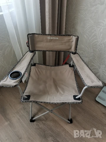 Сгъваем стол за къмпинг quechua , снимка 2 - Къмпинг мебели - 50832397