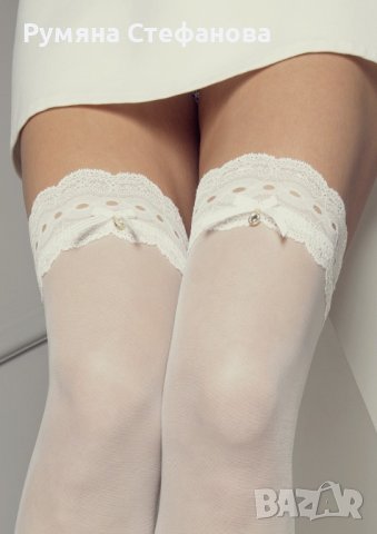 Чорапи със силиконова лента Marilyn