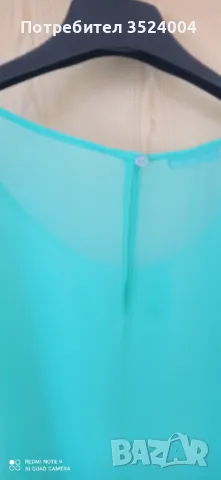 Нова елегантна копринена блуза на марка Motivo техния размер е 44, снимка 3 - Ризи - 50081999