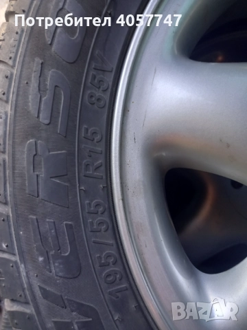4 броя гуми , снимка 5 - Гуми и джанти - 51738580