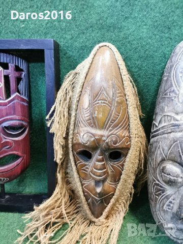 Африкански маски , снимка 4 - Антикварни и старинни предмети - 39908817