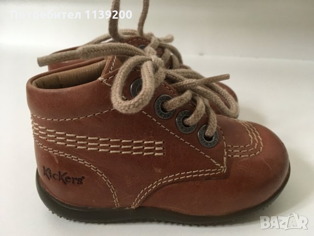 обувки боти KicKers естествена кожа 20 номер супер състояние, снимка 7 - Детски боти и ботуши - 31012071