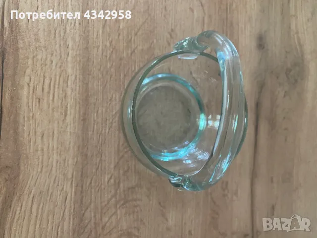 Стъклена ретро ваза.Германия , снимка 3 - Други ценни предмети - 49445263