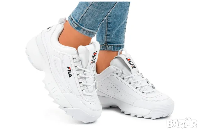 FILA DISRUPTOR LOW 1010302.1FG  номер 40 ДАМСКИ МАРАТОНКИ , снимка 2 - Маратонки - 49214669