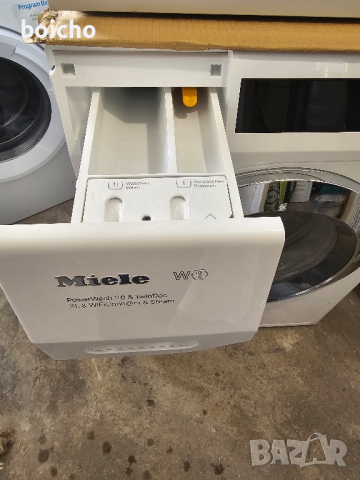 Пералня Miele PowerWash 2.0 TwinDos XL Wi- Fi conn@ct/ Steam 9 кг., снимка 4 - Перални - 44531409