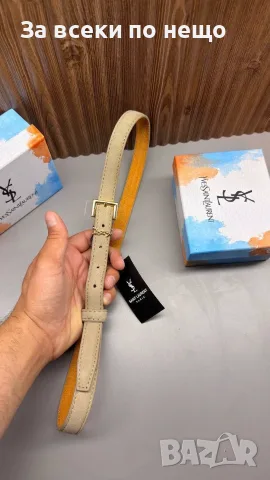 Yves Saint Laurent Дамски Колан Широчина 2см - Различни Цветове Код SEM-681, снимка 5 - Колани - 55962784