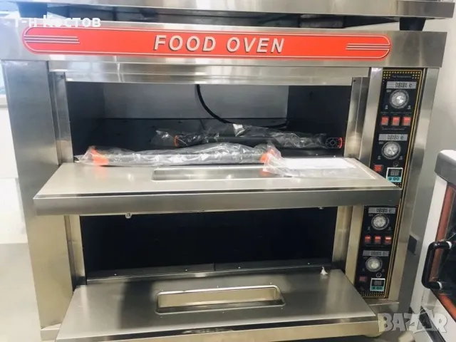 1.Фурна за закуски на едно ниво на Газ Нова Внос от Турция на едно ниво за две тави 60/40см., външни, снимка 2 - Обзавеждане на кухня - 16825363