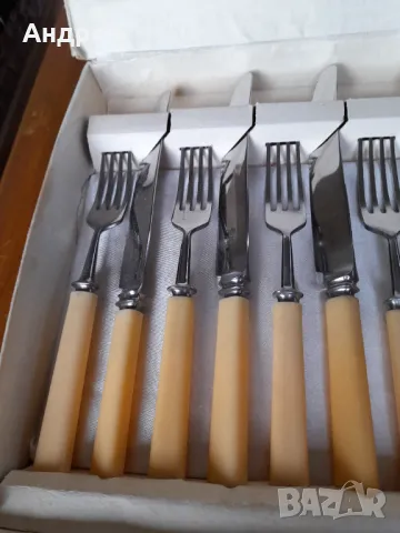 Стар Руски комплект Вилици и Ножове, снимка 4 - Други ценни предмети - 47839205