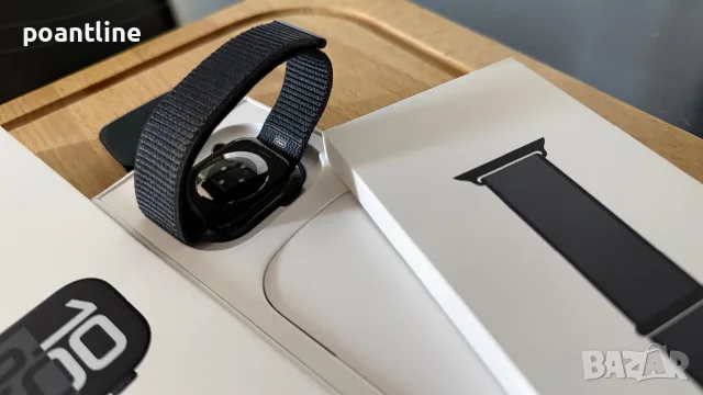НЕПОКЪТНАТ Apple Watch Series 10 42mm Jet Black Al Ink Смарт часовник, снимка 5 - Смарт часовници - 55777582