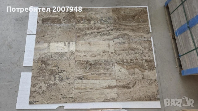 Травертин Ноче 1.2х61х30.5 - 48 лв./кв.м.с ДДС, снимка 2 - Облицовки - 50491502
