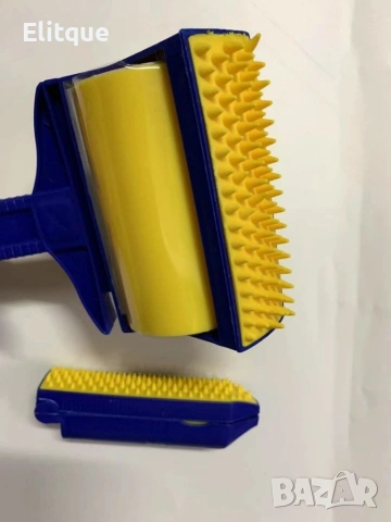 🐶🐱 Уред за събиране и почистване на косми от домашни любимци – STICKY BUDDY 🐾, снимка 2 - Други стоки за дома - 53227010