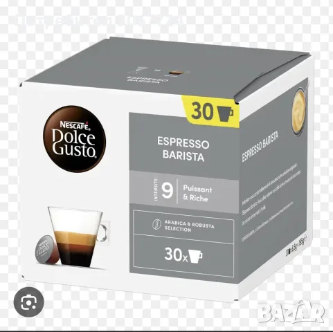 2 кутии х 30 капсули за Nescafé® Dolce Gusto Ristretto Barista - 12 евро общо 