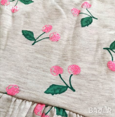 Рокля с череши 🍒, снимка 2 - Детски рокли и поли - 29120098