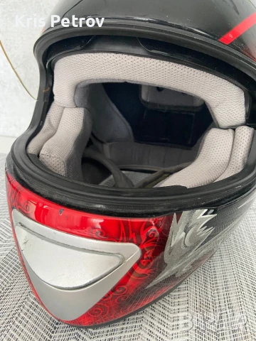 Пистова Каска За Мотор CAN Размер L 59-60см, снимка 11 - Аксесоари и консумативи - 50760997