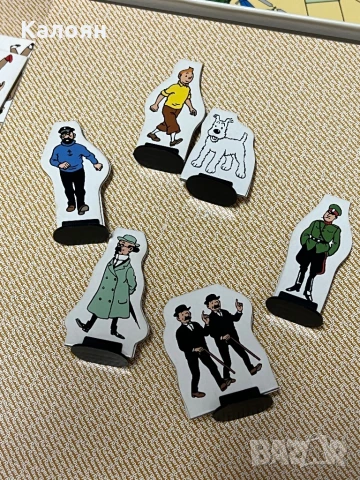 Настолна игра немска Тин Тин, снимка 10 - Образователни игри - 50569831
