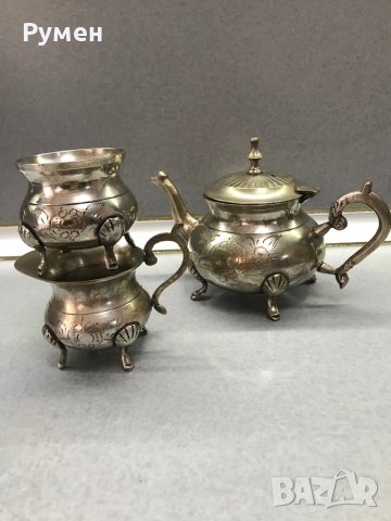 Посребрен сервиз, снимка 4 - Сервизи - 44460063