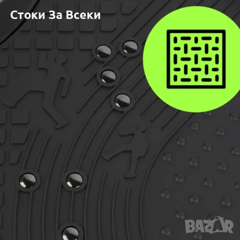 Вибрационна платформа 150W с Bluetooth и ластици, снимка 11 - Фитнес уреди - 55930074