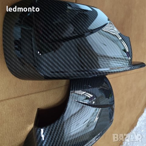 Карбонови Капаци за Огледала за BMW E46 E39 БМВ Е39 Е46 Батман, снимка 4 - Части - 44391321