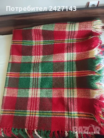 Монголско и родопски одеяла - чиста вълна. , снимка 5 - Спално бельо - 38654393