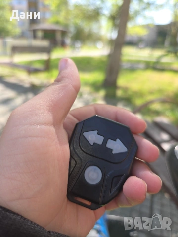 дистанционно за стоп с мигачи за велосипед 