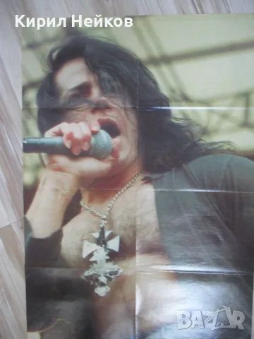 Гланцирани метъл плакати и страници от английски/американски списания, снимка 2 - Списания и комикси - 50240724