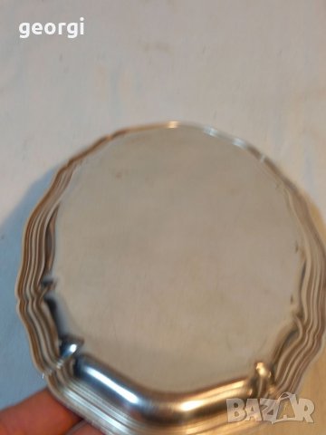 Посребрено плато поднос, снимка 3 - Аксесоари за кухня - 38753707