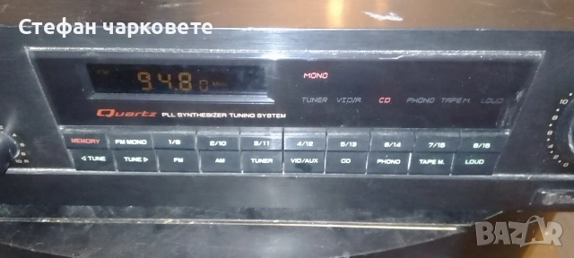 усилвател със радио тунер , снимка 3 - Ресийвъри, усилватели, смесителни пултове - 54085271