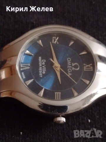 Елегантен мъжки часовник OMEGA DE VILLE WATER RESIST много красив стилен дизайн перфектен - 26837, снимка 4 - Мъжки - 36535668