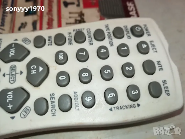 PANASONIC TV/VCR FM RADIO REMOTE CONTROL-SWISS 2604251638, снимка 17 - Дистанционни - 50045778