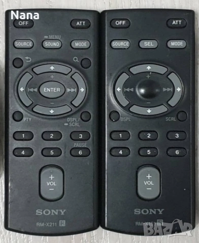 Дистанционни Кар аудио SONY, JVC, PIONEER 10€, снимка 10 - Радиокасетофони, транзистори - 53234726