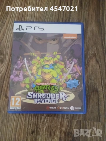 Игра за плейстейшън 5 Костенурките нинджа.