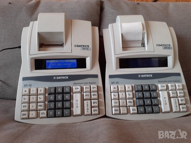 2 броя Касови апарати Datecs DP-35 KL с поддръжка на Интернет изискваща я НАП