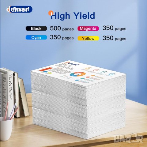 Касети с мастило Gureef 604XL за Epson 604, XP2200, Expression Home XP (5 пакета), снимка 8 - Консумативи за принтери - 44166428