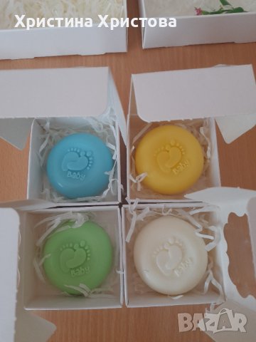 Сапун стъпчица , снимка 5 - Подаръци за кръщене - 37440348