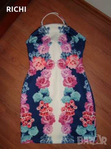 GUESS  рокля на цветя, снимка 3 - Рокли - 30993361