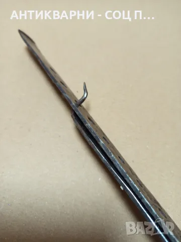 Стар Ръчно Кован Аршин., снимка 4 - Антикварни и старинни предмети - 50318780