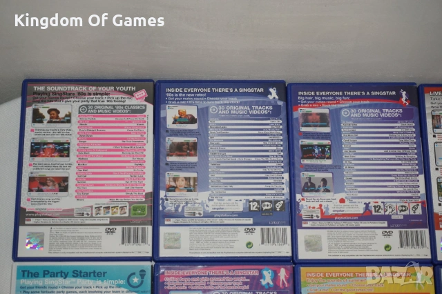 Игри за PS2 SingStar: 80's/90's/Rock Ballads/Rocks!/Singalong with Disney/EyeToy 1 2 3/Pop Idol/Buzz, снимка 9 - Игри за PlayStation - 54078078