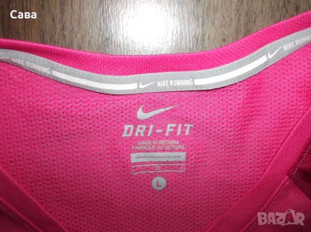 Тениска и потник ADIDAS, NIKE   дамски,Л, снимка 2 - Спортни екипи - 29684713