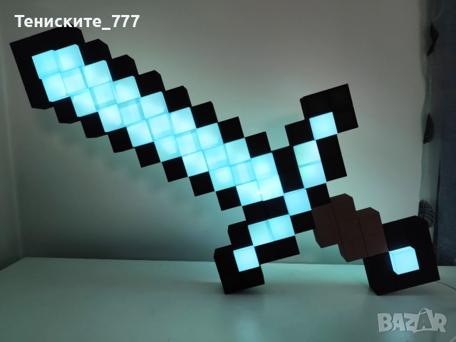 Sword Minecraft / Светещ меч Майнкрафт, снимка 2 - Други - 52514588