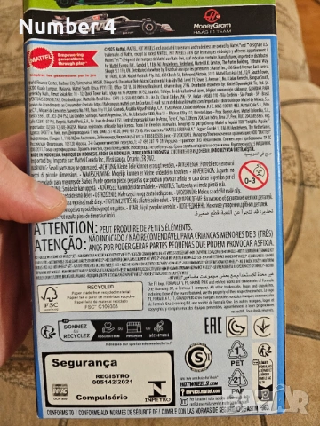 Комплект метални колички Hot Wheels - Formula 1 1:64 , снимка 3 - Коли, камиони, мотори, писти - 54135355