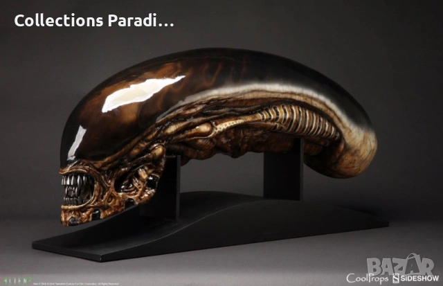 Sideshow Alien 1:1 Bust статуя фигура, снимка 2 - Колекции - 54126569