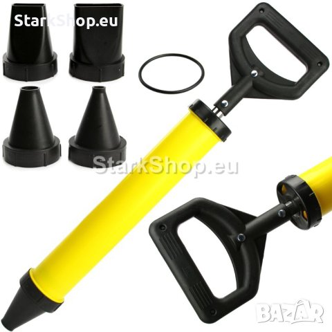  Помпа шприц за мокри строителни смеси с 4 дюзи