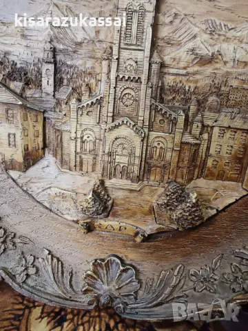 Колекционерски чинии за окачване- Винтидж дърворезба., снимка 11 - Колекции - 48816420