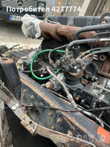 Продавам двигател и скорости  от камион МАН