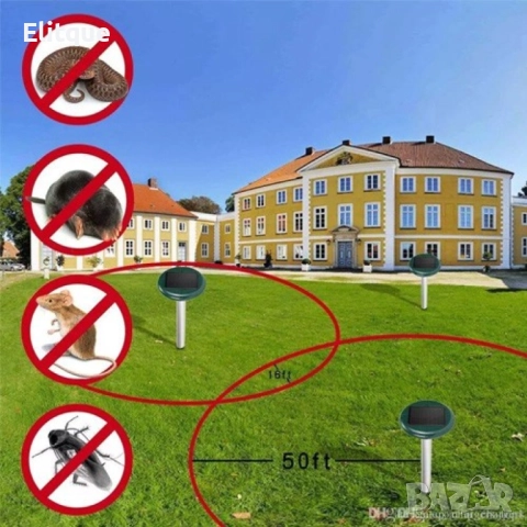 Solar1 уред за борба с гризачите от пластмаса тегло 0.635 кг TV1, снимка 6 - Други стоки за дома - 52895058