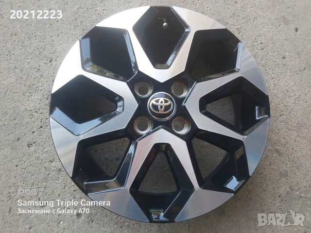 1 брой алуминиева джанта за Toyota Aygo 15, снимка 5 - Гуми и джанти - 51217454