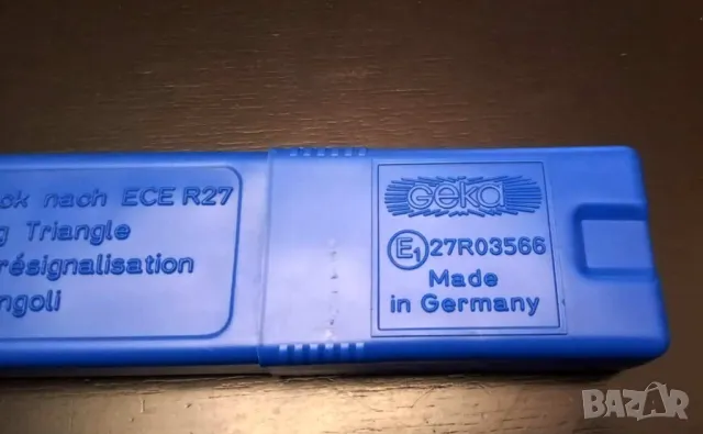 Авариен триъгълник ОРИГИНАЛ BMW X3 (E83), снимка 3 - Аксесоари и консумативи - 50339862